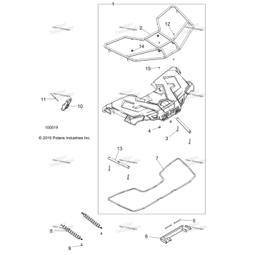 BODY, STORAGE, FRONT A19SEF57B4