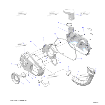 BODY, CLUTCH COVER