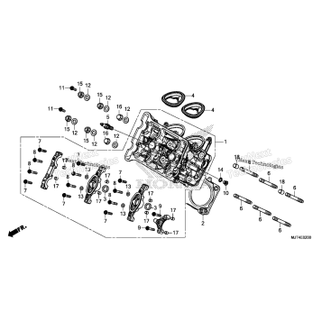 CYLINDER HEAD (FR.)