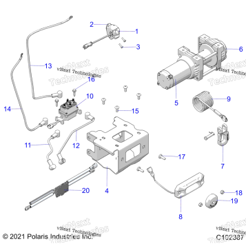 CHASSIS, WINCH