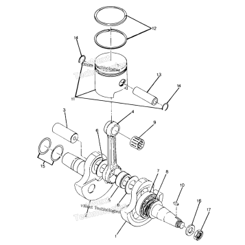 CRANKSHAFT & PISTON ASSEMBLY