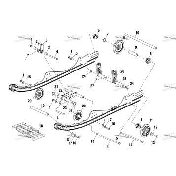 REAR SUSPENSION (4973407340B09)