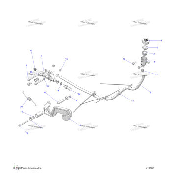 BRAKES, BRAKE PEDAL & MASTER CYLINDER