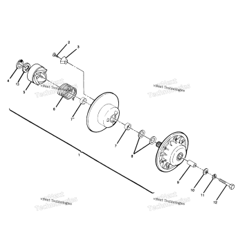 DRIVEN CLUTCH ASSEMBLY