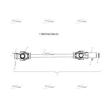 FRONT PROP SHAFT