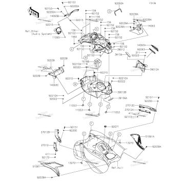 HULL MIDDLE FITTINGS