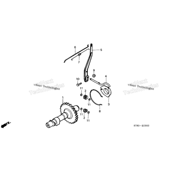CAMSHAFT + GOVERNOR (1)