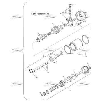 STARTING MOTOR