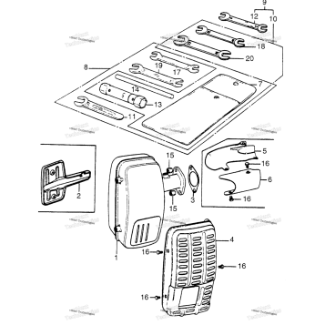 MUFFLER + TOOLS