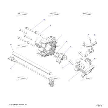 ENGINE, THROTTLE BODY & FUEL RAIL