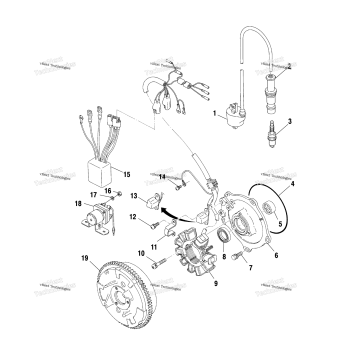 MAGNETO A01BG50(AB) (4963766376D011)