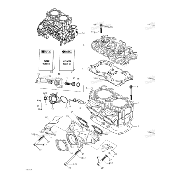 CYLINDER, EXHAUST MANIFOLD