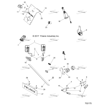 ELECTRICAL COMPONENETS, LICENSE PLATE AND MIRRORS