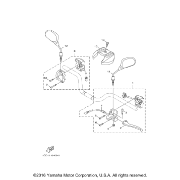 HANDLE SWITCH LEVER