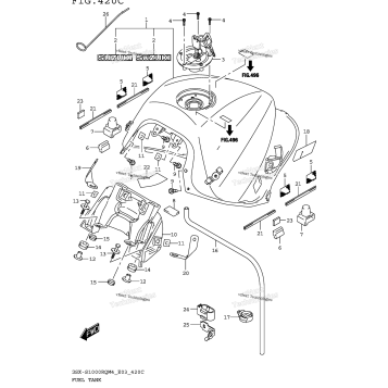 FUEL TANK (GSX-S1000RQM4 E33)