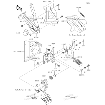 BRAKE PEDAL(EJF)
