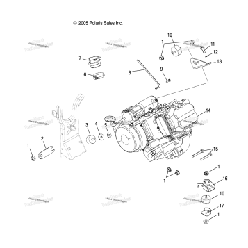 ENGINE MOUNTING