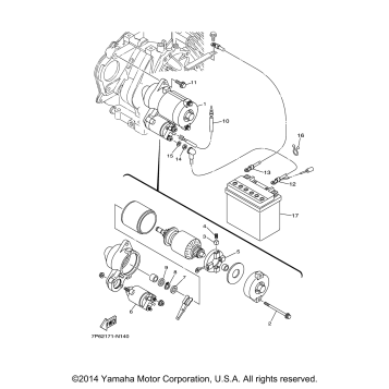 STARTING MOTOR