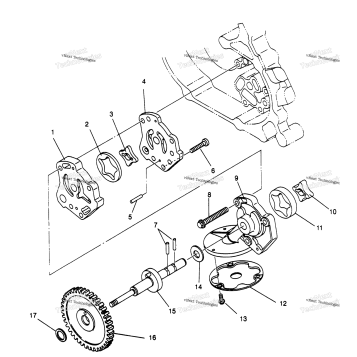 OIL PUMP MAGNUM 2X4