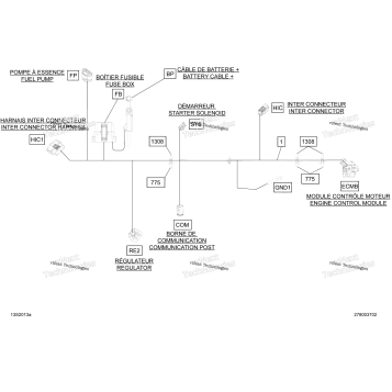 ELECTRICAL HARNESS MAIN 278003702