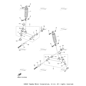FRONT SUSPENSION & WHEEL