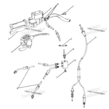 CONTROL ASSEMBLY, R.H