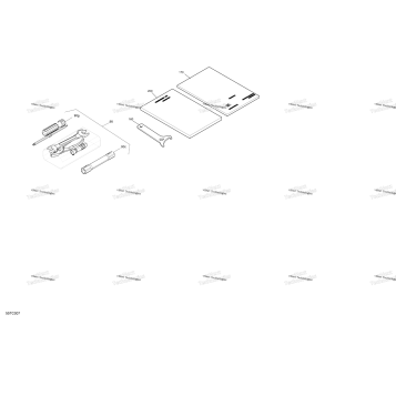 BODY - FRONT STORAGE TRAY