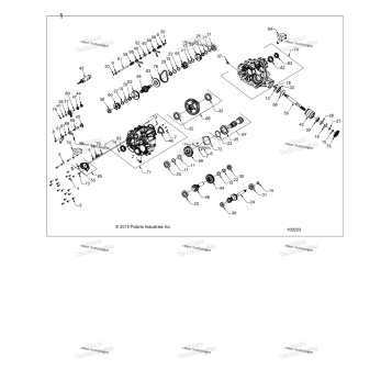 DRIVE TRAIN, MAIN GEARCASE