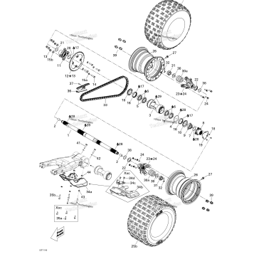 DRIVE SYSTEM, REAR