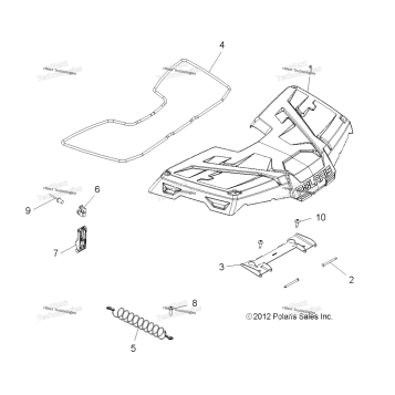 BODY, STORAGE, FRONT