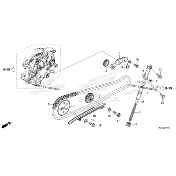 CAM CHAIN@TENSIONER
