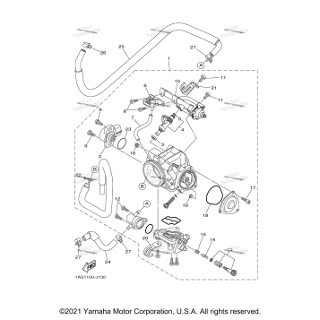 THROTTLE BODY ASSY 1