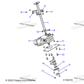 STEERING POST & EPS
