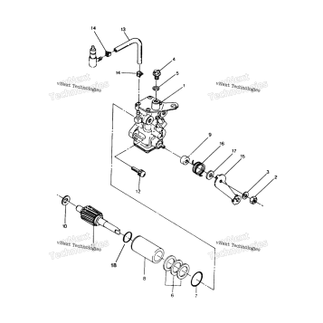 OIL PUMP ASSEMBLY TRAIL BLAZER