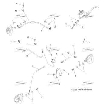 BRAKES, BRAKE LINES