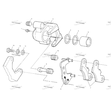 FRONT BRAKE A01CL50AA