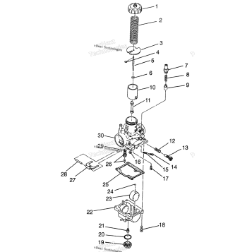 CARBURETOR XPRESS W97CA28C (4939603960E003)