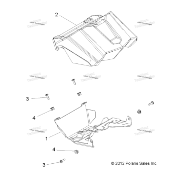 BODY, GAUGE POD