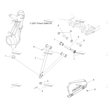SUSPENSION, AARM & STRUT MOUNTING