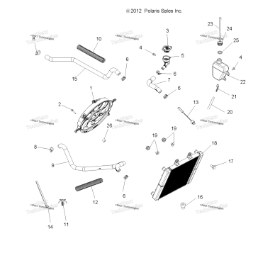 ENGINE, COOLING SYSTEM