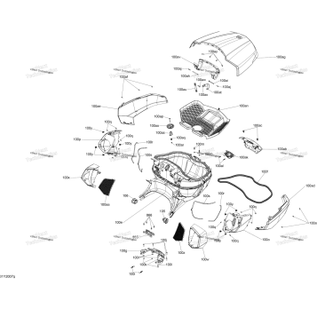 BODY AND ACCESSORIES UPPER CARGO