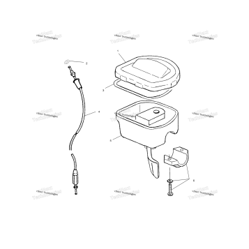 THROTTLE CONTROL / THROTTLE CABLE A01AA32AA