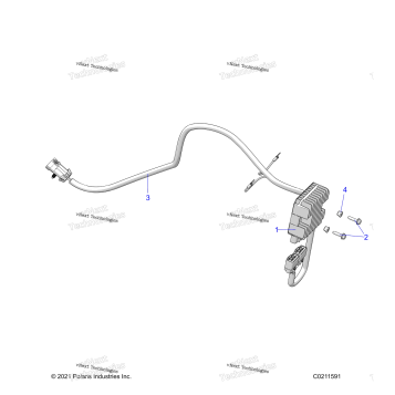 ELECTRICAL, VOLTAGE REGULATOR AND MOUNTING