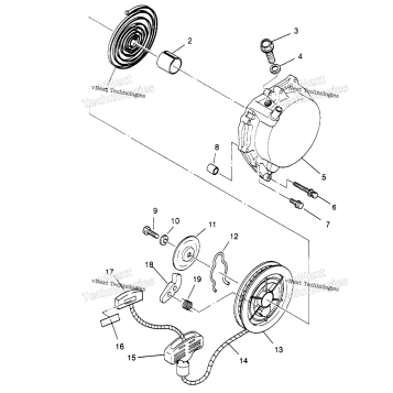 RECOIL STARTER 4X4 400L