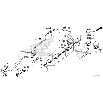 REAR BRAKE MASTER CYLINDER (1)