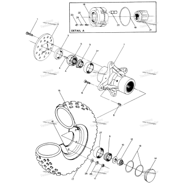 FRONT WHEEL ASSEMBLY