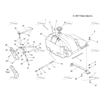 FUEL SYSTEM, FUEL TANK & PUMP