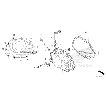 RIGHT CRANKCASE COVER