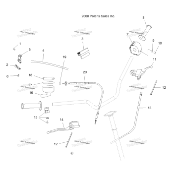 STEERING, CONTROLS & INDICATOR