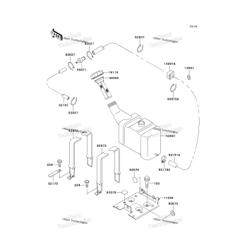 OIL TANK (JH1100-A1)